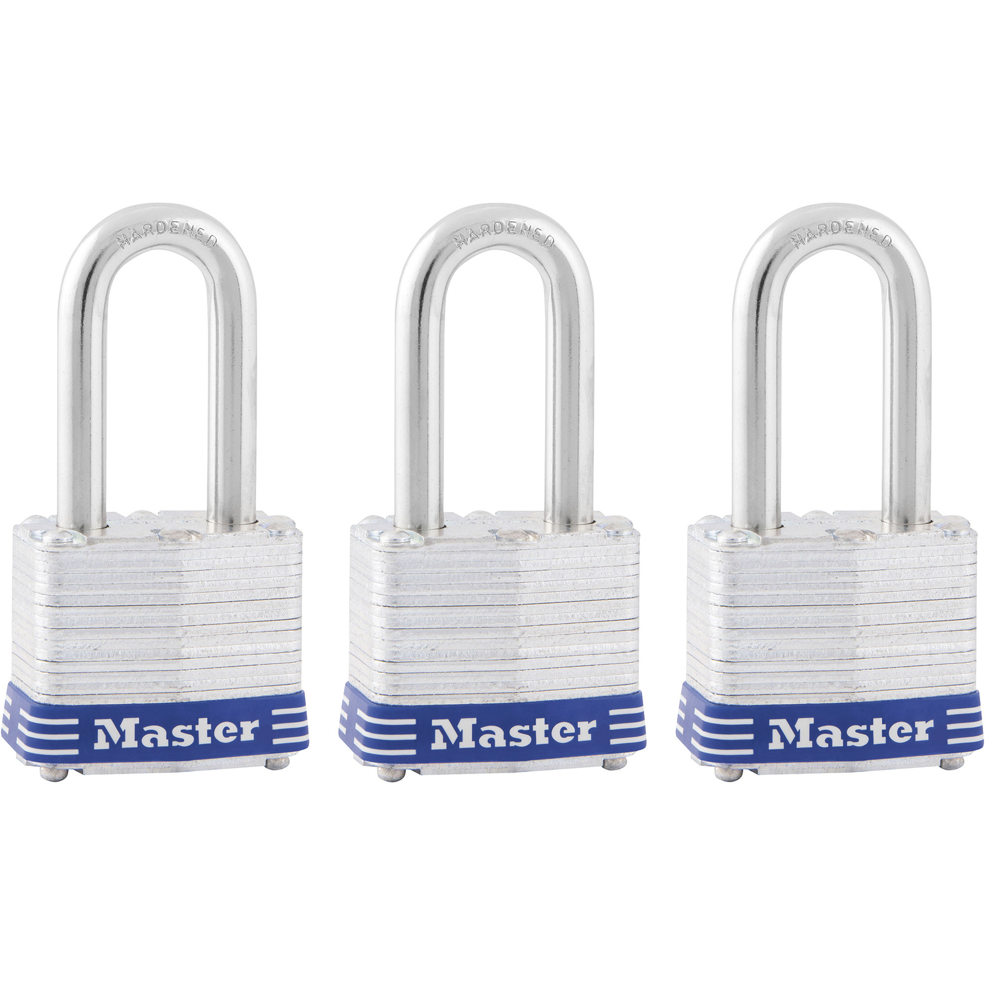Master Lock 3-Pk. Keyed-Alike Padlocks, Model# 3TRILF